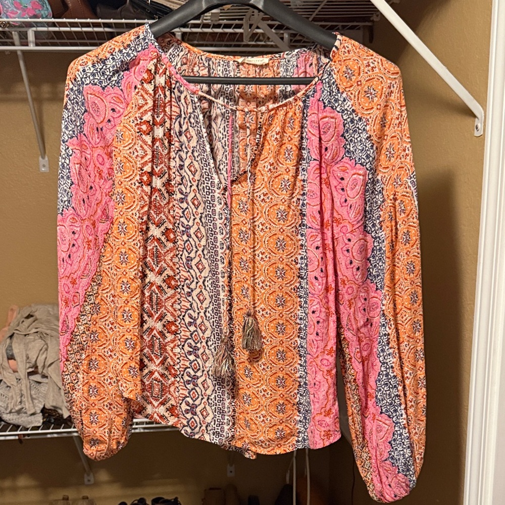 Lovestitch Vibrant bohemian Blouse